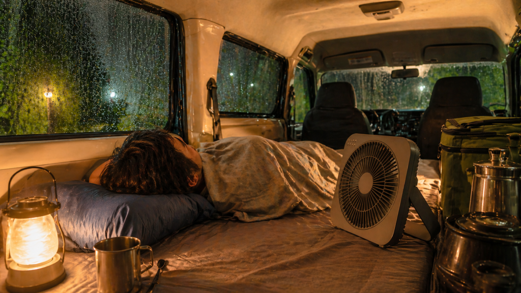 車中泊で扇風機が必要な4つの理由を解説