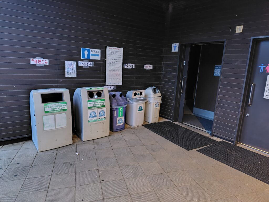 道の駅 八ッ場ふるさと館 トイレ入口