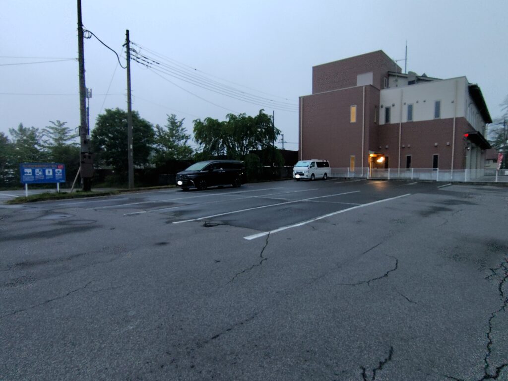 道の駅 草津運動茶屋公園の第三駐車場