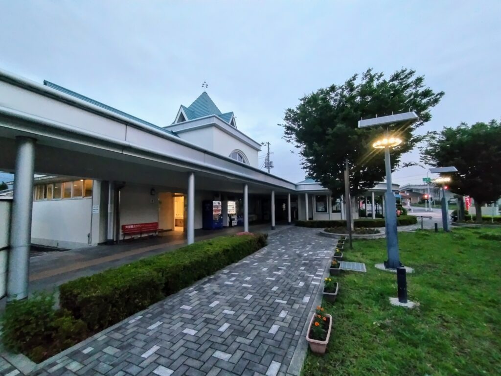 道の駅 しらねの外観