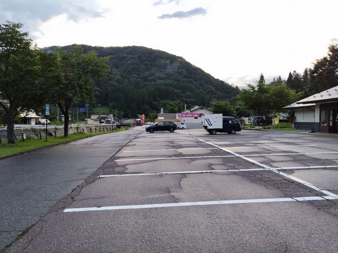 ぽかぽかランド美麻 駐車場