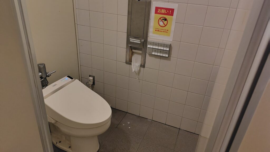 道の駅 びえい「白金ビルケ」のトイレ個室
