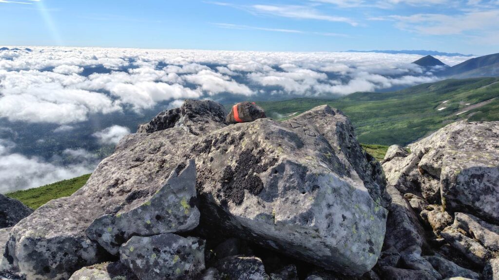 石垣山の山頂