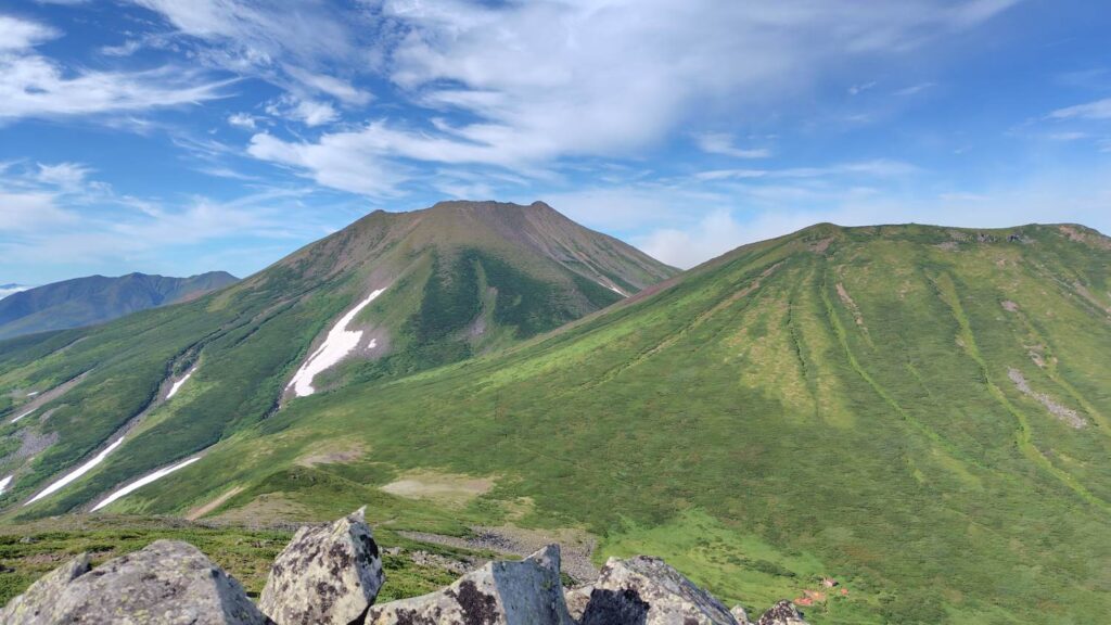 石垣山から見た美瑛富士