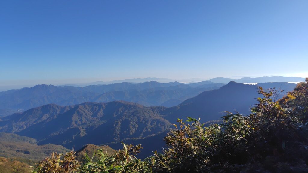 大岳分岐からの展望